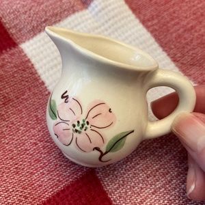 Small pitcher - hand painted, Mt Vernon VA